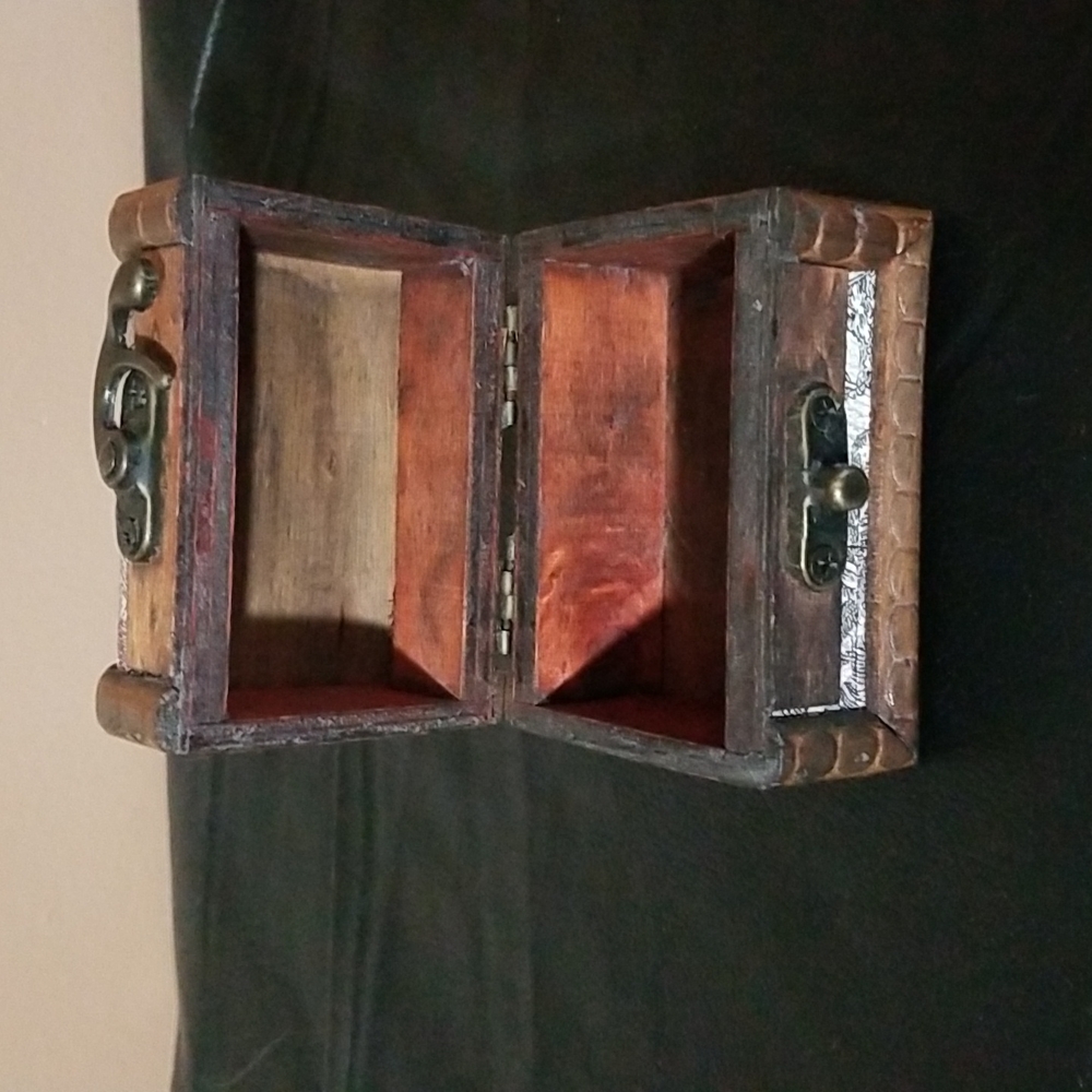 Vintage wood box - Picture 3 of 8